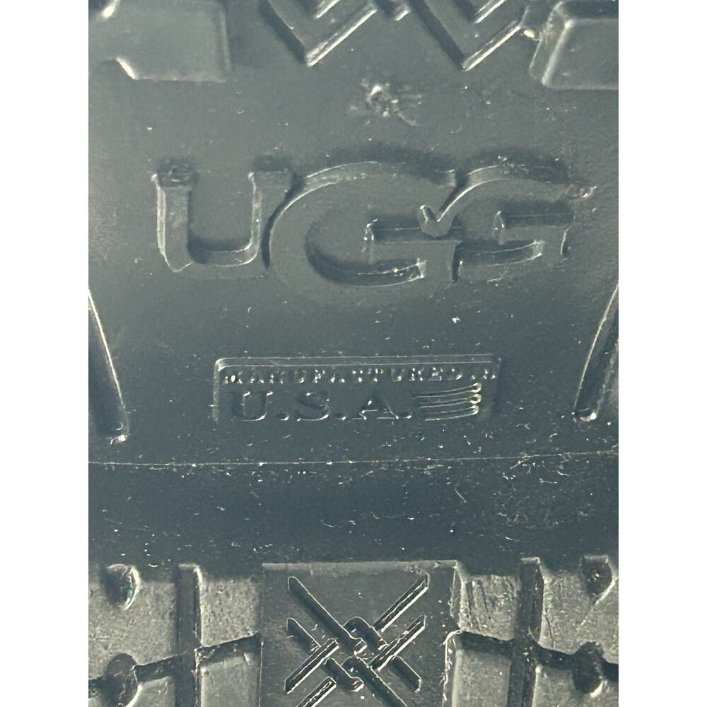 Ugg Women's Sienna Waterproof Rain Boots in Black size 8 - Picture 7 of 8